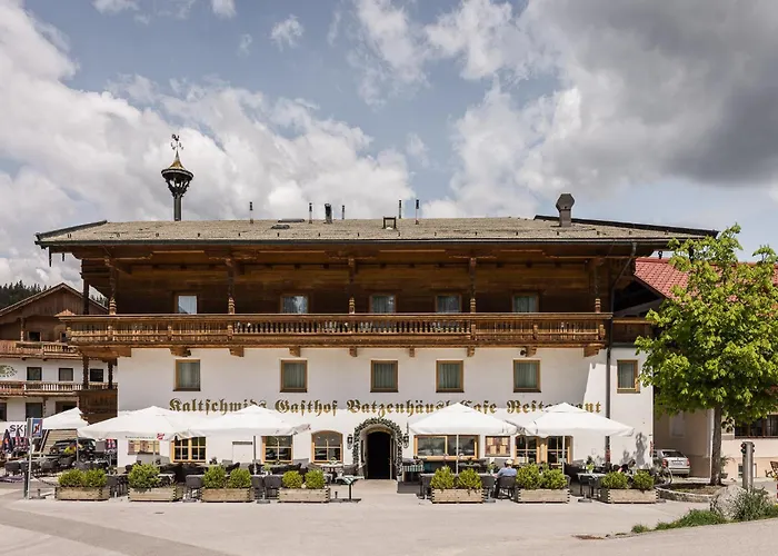 Batzenhaeusl Zajazd Seefeld w Tirolu